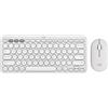 Logitech Pebble 2 Combo - Layout Internazionale QWERTY, Bianco