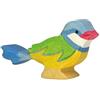 Goki Holztiger Tit - Statuetta in Legno (Blu)