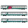 RIVAROSSI HR4359 Set "IC Sila" Torino-Reggio Calabria livrea XMPR Intercity Plus