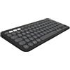 Logitech Pebble Keys 2 K380s - QWERTZ German Layout, Graphite