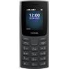 Nokia 110 2023 Telefono Cellulare Dual Sim, Display 1.8 a colori, Fotocamera, Charcoal [Italia]