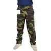 Pantaloni pantalone calzone canvas uomo caccia tasconi cotone sportivo foderato