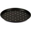 Guardini, Tegame per pizza surgelata Ø 32 cm, Acciaio con rivestimento antiaderente, Nero, Made in Italy, Linea Pizza&Mania