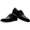 JITAI Scarpe Oxford Uomo Comfort Leggero Scarpe Eleganti Uomo Scarpe Estive Stringate, nero-07, 44 EU (11 UK)