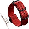 MZBUTIQ Cinturino Orologio Nylon Uomo Ricambio(18 19 20 21 22 23 24 25 26 28mm)