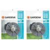 Gardena Bobina di ricambio: Bobina per turbotrimmer/tagliabordi (5307-20) (Confezione da 2)