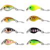 DUOHERESHUI Kit Di Esche Da Pesca, 8 Pezzi Esche Artificiali, Esche Da Trota, Set Di Esche Artificiali Pesca Mini, Esca Spinning Mare, Con Scatola Di Stoccaggio, Per Branzino Luccio Salmone Acqua Dolce Salata