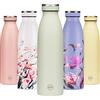 B2DO for GH Borraccia Termica 500ml Freshy Mint| Bottiglia d'Acqua Acciaio Inox Thermos| Bottiglia per Acqua Isolamento Sottovuoto | Doppia parete isolato | Termica bottiglia Senza BPA