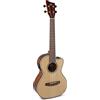 GEWA Tenor E-Acustica Ukulele Manoa Elettrica - Tavola in abete massello - con cutaway - Naturale satinato - UCT-2 Preamp - incl. borsa imbottita - M-TE-CE