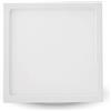 LEOFLA Pannello Led Da 25 W Quadrato 28 X 28 Cm Lampada Plafoniera Da Superficie Bianca
