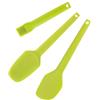 liflicon Set 3 Utensili Spatola Cucchiaio Pennello da Cucina e Pasticceria in Silicone Alta Qualità, Antigraffio e Resistenti al calore 230°, Certificati senza Bpa (Verde)