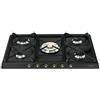 Smeg SR775AO piano cottura Antracite Da incasso Gas 5 Fornello(i) GARANZIA ITALIA