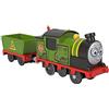 Thomas & Friends Il Trenino Thomas - Whiff locomotiva motorizzata a pile con vagone merci, giocattolo per bambini, 3+ anni, HMC23