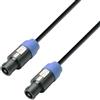 Adam Hall Cables 3 STAR S225 SS 2000 - Cavo per altoparlanti 2 x 2,5 mm² connettore per altoparlanti a 4 poli 20 m