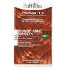 Euphidra colorpro gel colorante capelli xd 744 paprika 50 ml in flacone + attivante + balsamo + guanti