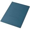 Pigna, 50 Cartelle per atti Semplici senza lembi con Stampa, Linea Eco, 24,5x34,5 cm, 180 g/mq, AZZURRO