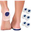 ZKSXOA 3 paia Talloniera in Silicone per Tallonite, Dolore Alleviare Cuscinetti per Tallone, Talloniera Gel, Solette per Sperone Calcaneare, Fascite Plantare, Dolori di Achille