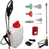 Forum Equipement - Pompa Irroratrice a Batteria 16L con Lancia Inox 40 cm, Spruzzatore a Batteria per Diserbo e Cura del Giardino, Atomizzatore a Batteria per Pulizia Tetti - Getto a 9m - 1 Batteria