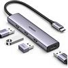 UGREEN Hub USB C OTG Adattatore USB C a 4 USB 3.0 5Gbps Dongle USB C Compatibile con iPhone 16 Plus PRO Max, MacBook PRO Air M3 M2 M1, iPad PRO Air, Galaxy S24 Plus Ultra