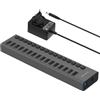SABRENT HUB Dati e Caricatore con Singoli interruttori USB 3.0 16 Porte [90 Watt] (HB-PU16)