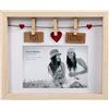 Carousel Home and Gifts Cornice in legno con pioli per foto da 15,2 x 10,2 cm, motivo: Best Friends