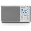 Sony Xdr-S41D - Radio Portatile Fm/Dab/Dab+, Bianco