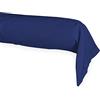 Tex family Federa Cuscino Parigi cilindrica alla Francese traversino Tubolare Made in Italy (Cm. 40x240, Blu)