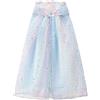 XEPST Mantello Principessa Bambina, Costume Principessa con Cappuccio, Mantello Della Principessa Accessorio Scialle Cape Ragazze da Costume Halloween Carnevale Festa Compleanno Regalo Cosplay