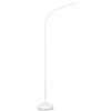 Briloner Lampada da Terra LED Dimmerabile Come Decorazione in Soggiorno e Lampada da Lettura, Lampada LED Orientabile, Lampada da Soggiorno, Touch, Illuminazione Indiretta, Bianco (1472016)