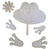 Petra's Bastel News Petra S Kit Creativo News a frl8022sb Articolo Legno per bricolage, 22 x 24 x 5 cm