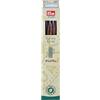 Prym Strumpfstricknadeln Natural Farbig 20 cm 8,00 mm Ferri da Maglia, Legno, Multicolore, 8,0 mm