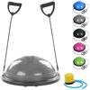 FFitness FMYBB70E Fitness Balance Ball (Ø 60 cm) Palla in ABS VC Gymball Training Board Semisfera Cupola Equilibrio Resistenza Forza Core (Verde)