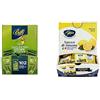 BiffiBiffi Olio Extra Vergine di Oliva monodose 102 bustine monoporzione da 10 ml & Gaia - Succo di Limone - 198 Bustine Monodose da 5Ml - 990 GrGaia