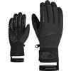 Ziener GYRNO - Guanti da sci unisex, traspiranti, funzionali, colore nero, 6,5