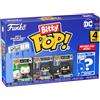 Funko Bitty Pop - DC Comics 4 Pack - The Joker / Batman / Batgirl / Mystery