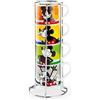 EGAN Set 4 Tazzine Caffè Impilabili Mickey I am ML.80 + Metalrack