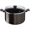 Tefal Easy Cook Clean - Pentola da 30 cm, coperchio