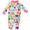 Sanetta 220770 - Pigiama intero a pois, bambina, Multicolore (Mehrfarbig (3518 )), 62