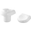 set 4 accessori bagno t8338 in ceramica porta sapone porta spazzolino  dispenser