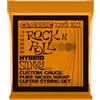 Ernie Ball, Hybrid Slinky Classic Rock n Roll, Corde per chitarra elettrica avvolte in puro nichel, diametro 9-46