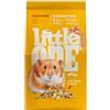 Little One Alimento Completo per Criceti | 400 g | Composizione Bilanciata | Con Grano, Miglio Rosso, Orzo, Fiocchi di Mais, Semi di Zucca | Alta Nutrizione e Digeribilità