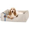 BedDog Cuscino Cane S - Cuccia Cane Interno Taglia Piccola - Cuccia per Cani - Lettino per Cani - Letto per Cani in Tessuto Alicante e Cordura - Cucce per Cani da Interno