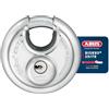 ABUS Diskus Lucchetto 25/70 - Resistente alle Intemperie - Incl. 5 Chiavi - con Preciso Sistema a Chiave Reversibile - Livello di Sicurezza ABUS 8 - Argento
