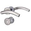 Alpertec Peking Ii - R Per Stanza Porte Pulsante Set Maniglia Porta Guarnizioni