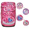 SJ GANG STYLE JAM GANG Zaino Scuola - UPDOWN BOX - LADY CHIFFON - Zaino Multiscomparto con Scomparti Rimovibili, Maxi Capienza - Ergonomico, Sistema di Regolazione del Peso - Tessuto 100% Eco-Material