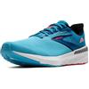 Brooks Launch GTS 10, Sneaker Donna, Crystal Seas/Blue Jay/Nero, 37.5 EU