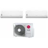 LG Condizionatore LG Libero Smart Wifi DualSplit 12000+12000 btu Inverter MU2R17