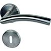 Alpertec In acciaio inox Alpertec Mauritius - R per stanza porte pulsante set maniglia porta guarnizioni, 32857253