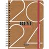 Mr. Wonderful Mr.Wonderful - Agenda settimanale 2024, grande, 22,1 x 2,1 x 15,6 cm