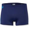 ARENA Costume da Bagno Minishort Feathershort, da Uomo, Navy/Turquoise, 90